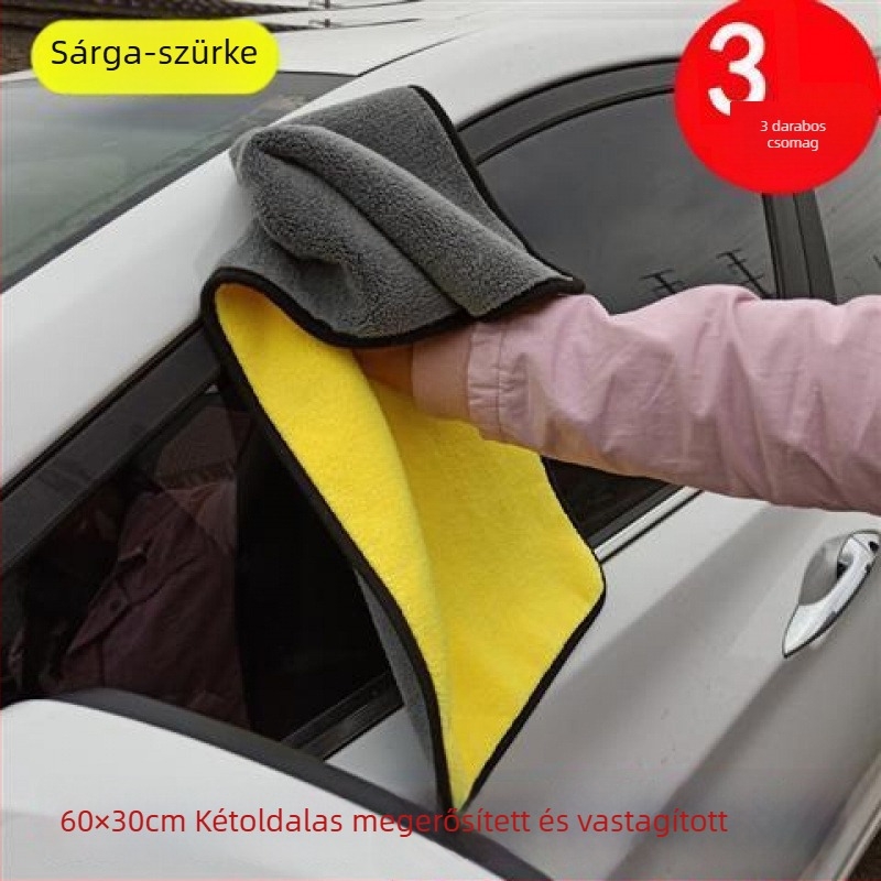 Autó tisztító törölköző, többfunkciós sál (Anyag: 80% poliészter + 20% poliamid; Súly: 150 g; Funkció: autók tisztítása)
