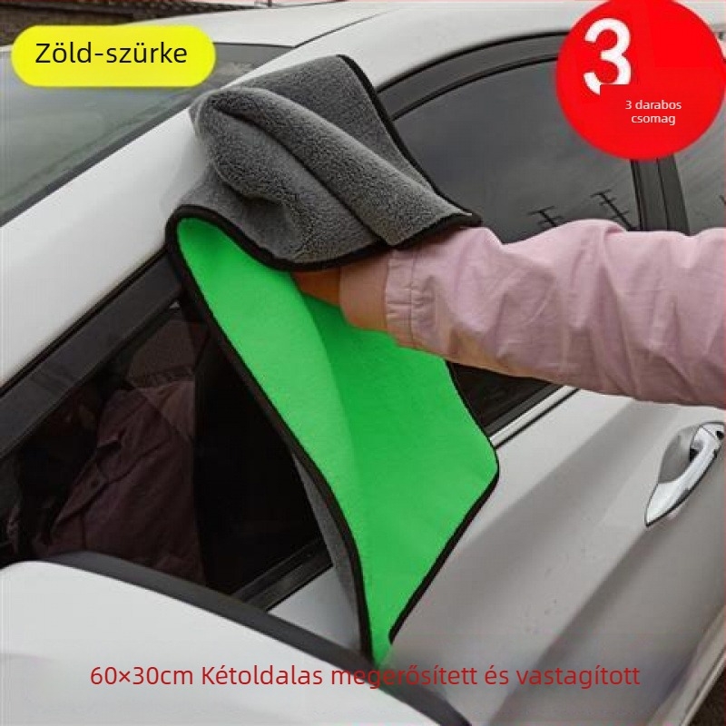 Autó tisztító törölköző, többfunkciós sál (Anyag: 80% poliészter + 20% poliamid; Súly: 150 g; Funkció: autók tisztítása)