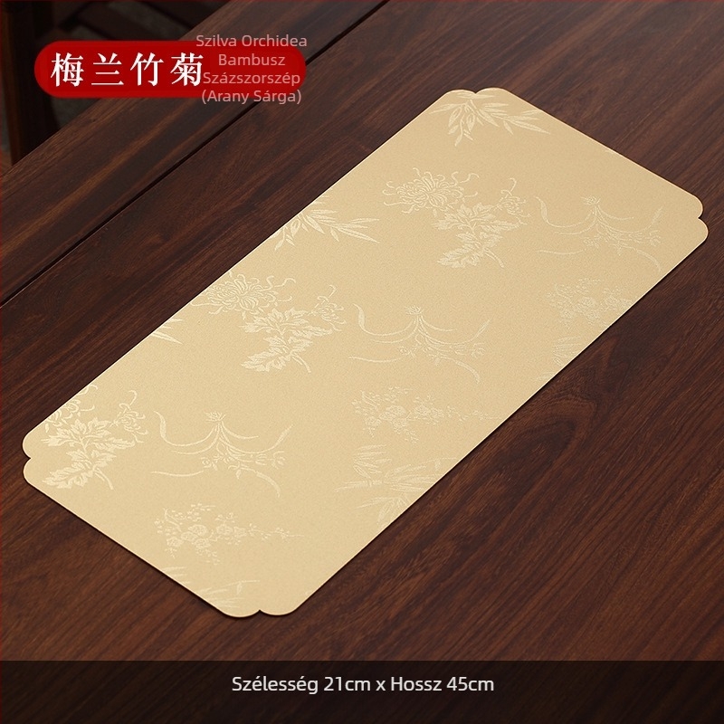 Tea alátét, kétoldalas vízálló anyag, Új kínai stílus, 53 g, OPP zacskóban