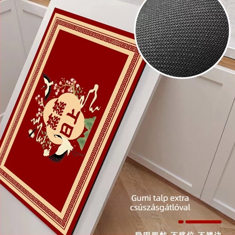 Konyhai padlószőnyeg: csúszásmentes, olajálló, könnyen törölhető, mosás nélkül, diatomit alapú, foltálló