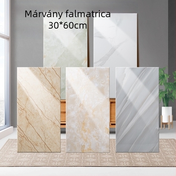 XPE habosított falidekor matrica, vízálló, 1 db, modern minimalist stílus, tükrös falmatrica