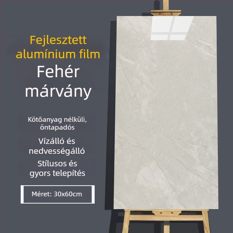 XPE habosított falidekor matrica, vízálló, 1 db, modern minimalist stílus, tükrös falmatrica