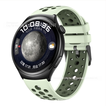 Huawei Watch 4/3-hoz szilikon szíj, stílus movement wind, csat pin buckle, tömege körülbelül 20 g