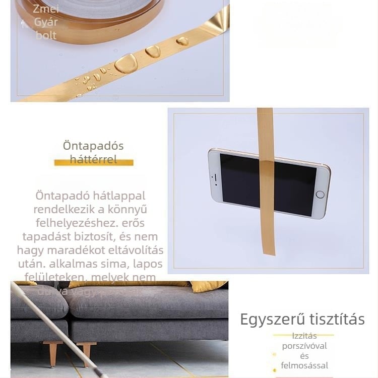 Nappali falmatrica, vízálló PET anyag, divatos stílus