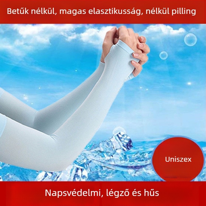 Jégselyem karvédők – UV védelem nyárra, poliészter 61-70% / viszkóz 21-30% keverék