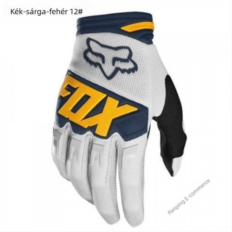 Érintőképernyős kesztyűk felnőtteknek, vékonyak, tavasz–ősz időszakhoz, kerékpározáshoz és motorozáshoz; pamut Ice Silk és poliészter keverék