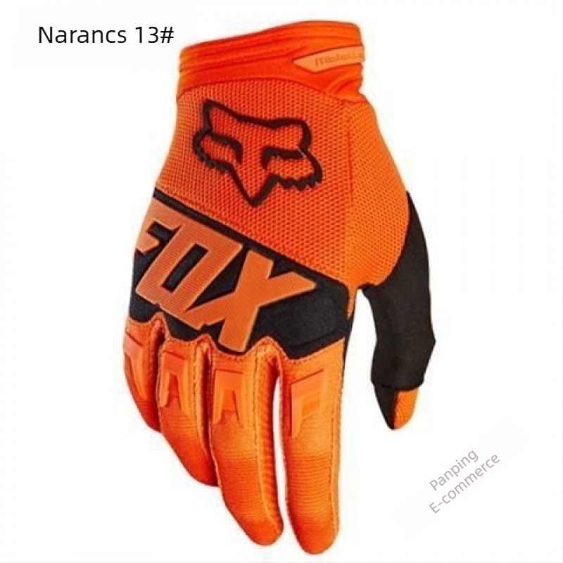 Érintőképernyős kesztyűk felnőtteknek, vékonyak, tavasz–ősz időszakhoz, kerékpározáshoz és motorozáshoz; pamut Ice Silk és poliészter keverék