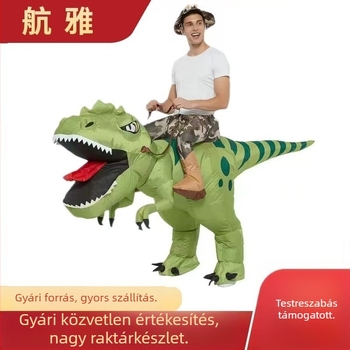 Halloweenre készült felfújható sárkányruha – sminkhez és előadásokhoz használható rekvizit