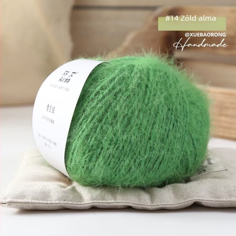 Kézimunkára szánt fonal — gyapjúkeverék, gyűrűs fonás (ring spinning), fonal-forma: csoport, termékkód Snow Baby Velvet