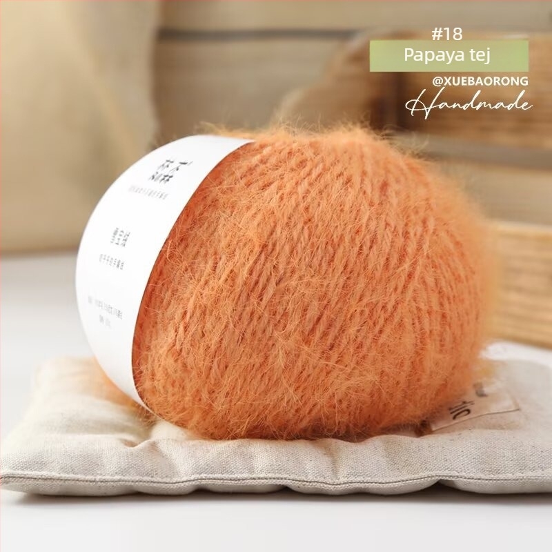 Kézimunkára szánt fonal — gyapjúkeverék, gyűrűs fonás (ring spinning), fonal-forma: csoport, termékkód Snow Baby Velvet