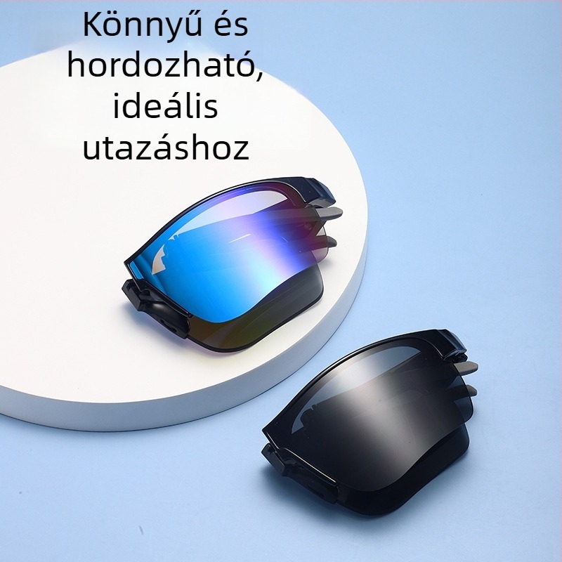 Szélvédett kerékpáros szemüveg PC kerettel, modell 099, cserélhető lencsék, uniszex