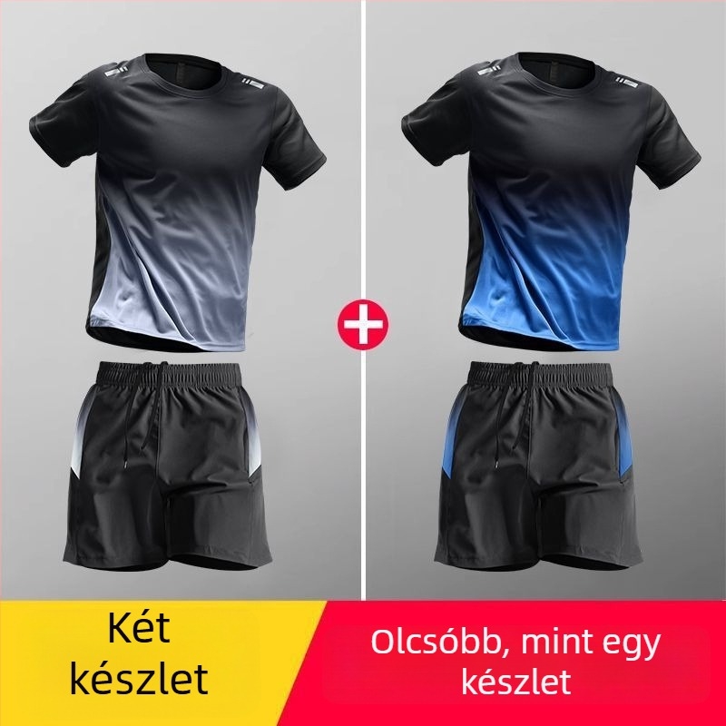 Férfi ice silk gyorsszárító felső – lélegző, bő szabású