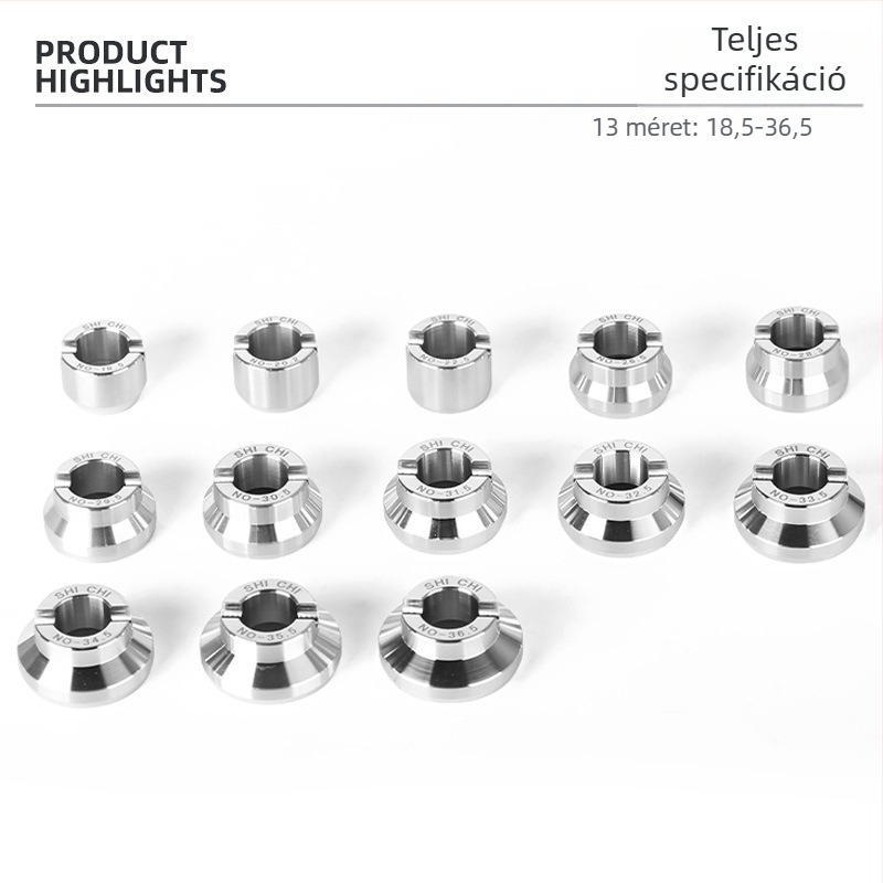 Óra hátlap nyitó eszköz – Wenli, acél, 1 készlet, hátlap nyitó forma, otthoni használatra
