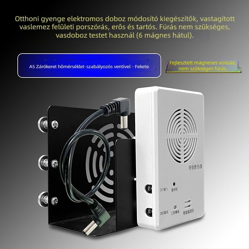 Otthoni gyengeáramú dobozhoz tartókeret – kompatibilis Huawei H6 routerrel és Q6 kapcsolóval, márkátlan