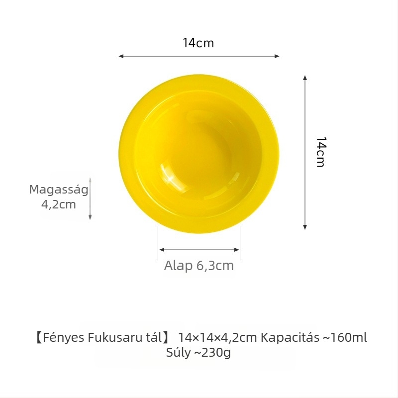 Kerámia macska etető tál repülő korong formájú élvédővel