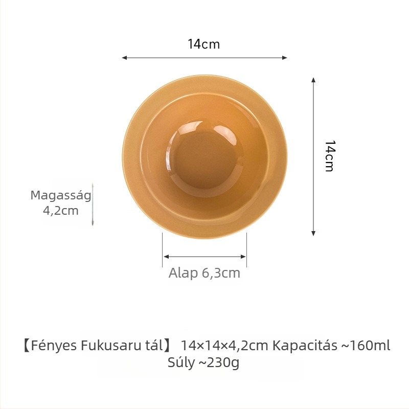 Kerámia macska etető tál repülő korong formájú élvédővel