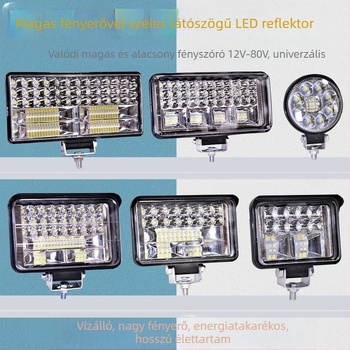 Kamion LED reflektor 12–24V anti-fog fény, Modell 1, Kompatibilis 1 modellel — Tianzhiba