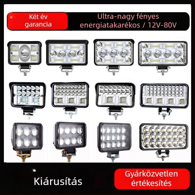 Kamion LED reflektor 12–24V anti-fog fény, Modell 1, Kompatibilis 1 modellel — Tianzhiba