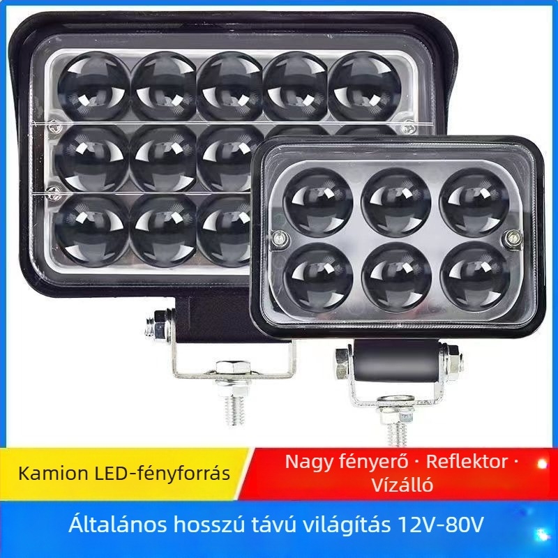 Kamion LED reflektor 12–24V anti-fog fény, Modell 1, Kompatibilis 1 modellel — Tianzhiba