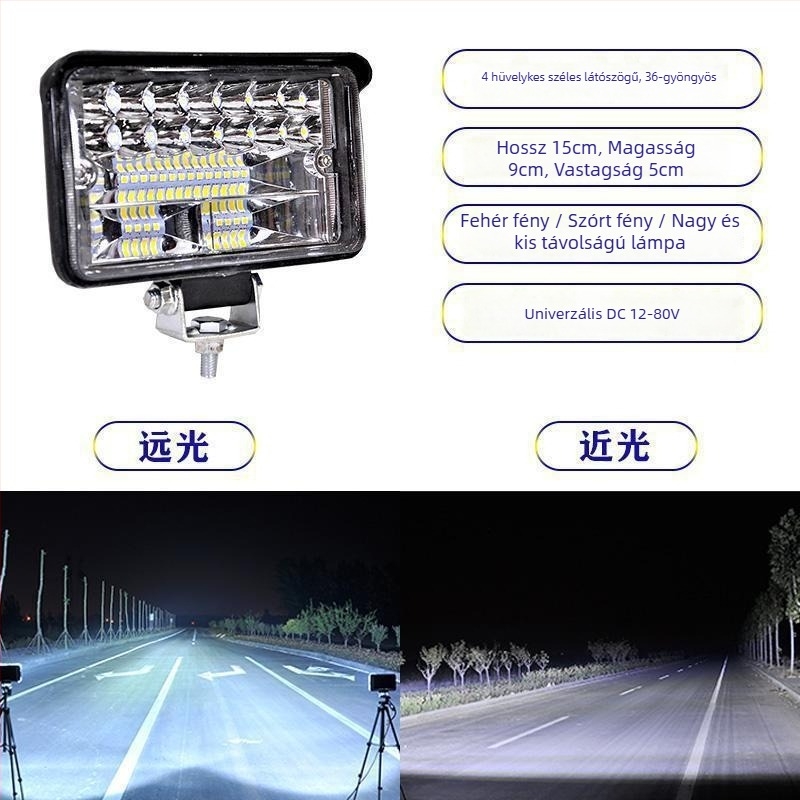 Kamion LED reflektor 12–24V anti-fog fény, Modell 1, Kompatibilis 1 modellel — Tianzhiba