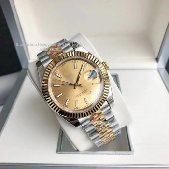 Daiska automata mechanikus óra, 904L rozsdamentes acél karkötő, férfi üzleti óra, 41 mm-es számlap, fénylő mutatók, naptár