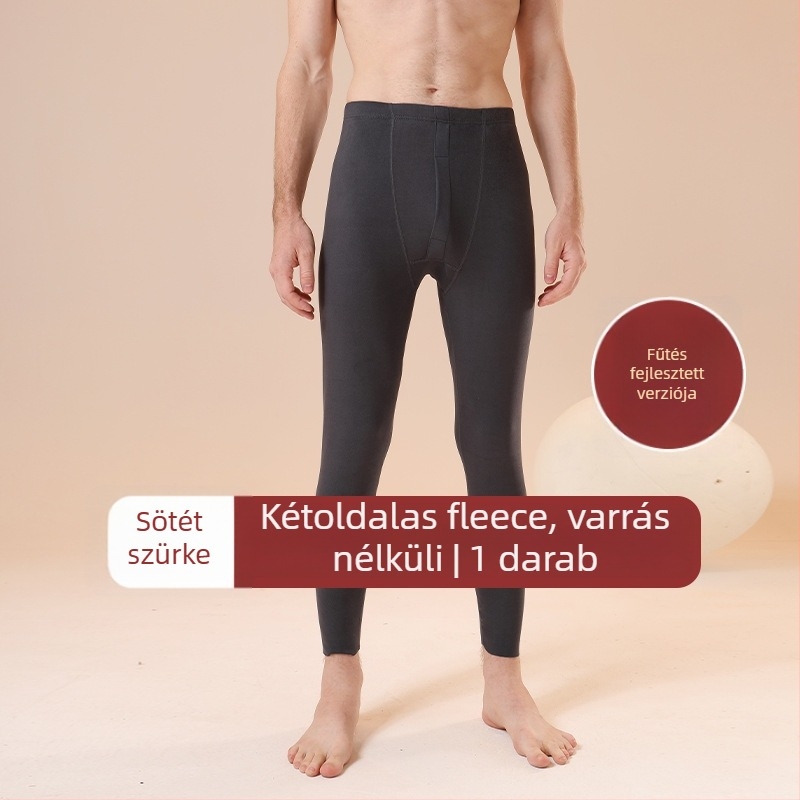 Férfiak Seamless termosz nadrág téli viselet | Poliészter; magas derekú; szövetsűrűség 181–200 g/m2; melegen tart