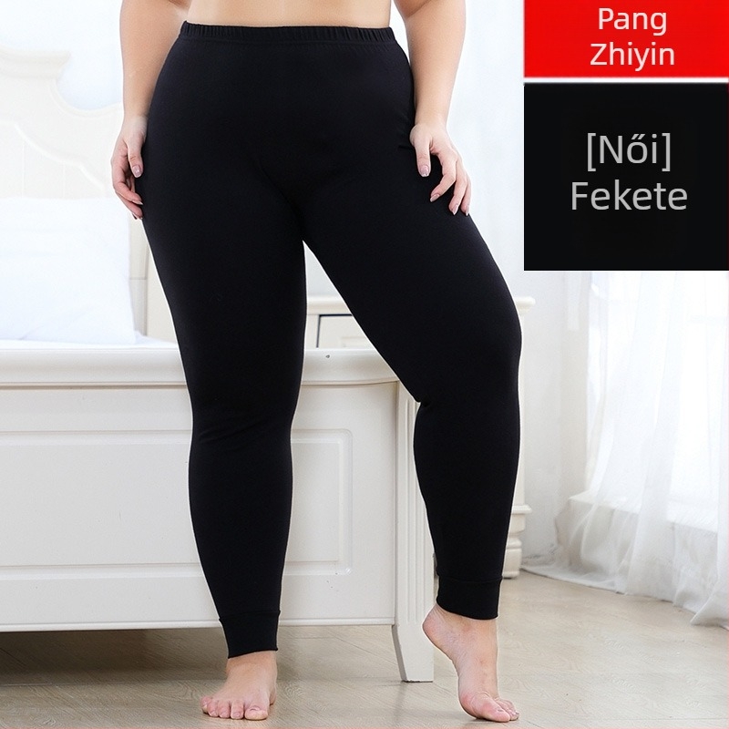 Uniszex hosszú termikus alsó 100% pamutból, méret XL, piros, meleg őszre