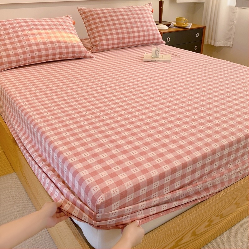100% pamut gumis lepedő virágos mintával, méret 1,8 m, anti-slip, matracvédő