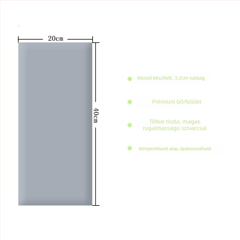 Gyermekek védő puha falipárna öntapadós tatami hátfalhoz — PVC anyag, rajzfilmszerű stílus, egyszínű minta, testreszabható, alkalmas nappalira, hálószobára, külső terekre és éttermekbe