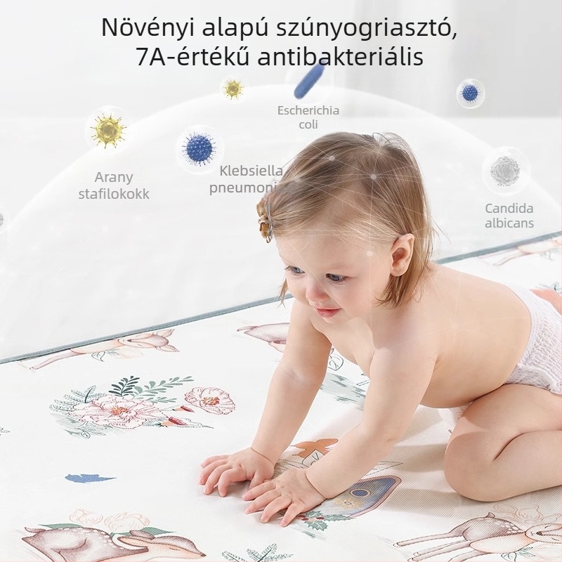 Bepeps Baba hűsítő matrac – Természetes eukaliptuszrost és poliészter, 1–2 éveseknek, bölcső/matrac