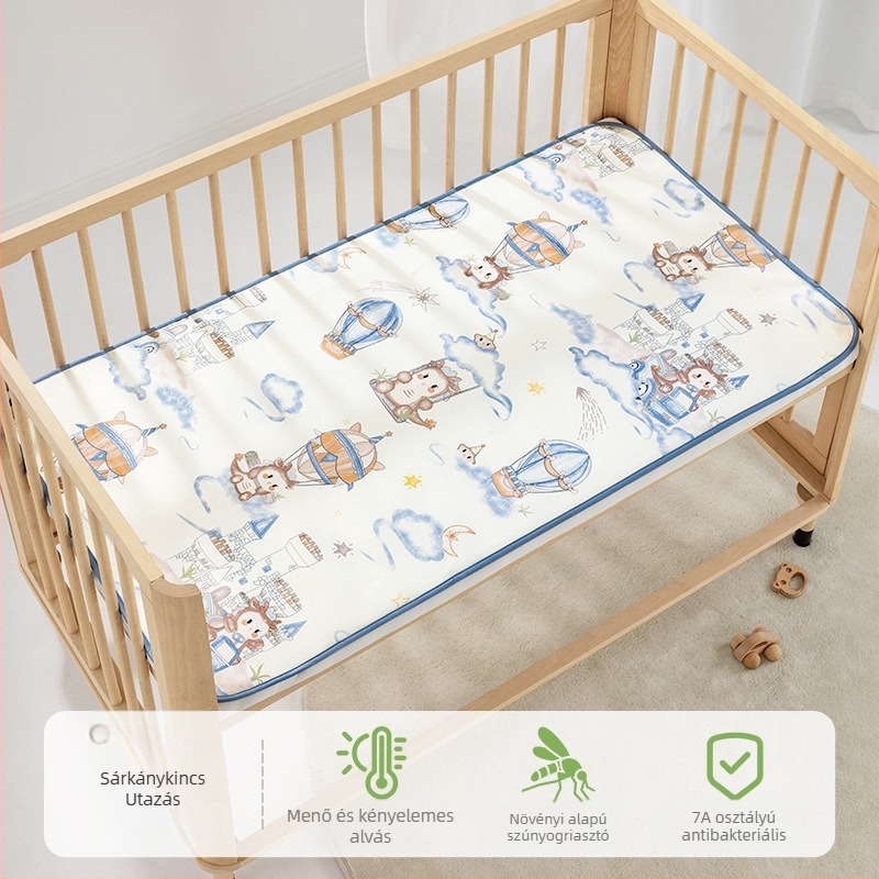 Bepeps Baba hűsítő matrac – Természetes eukaliptuszrost és poliészter, 1–2 éveseknek, bölcső/matrac