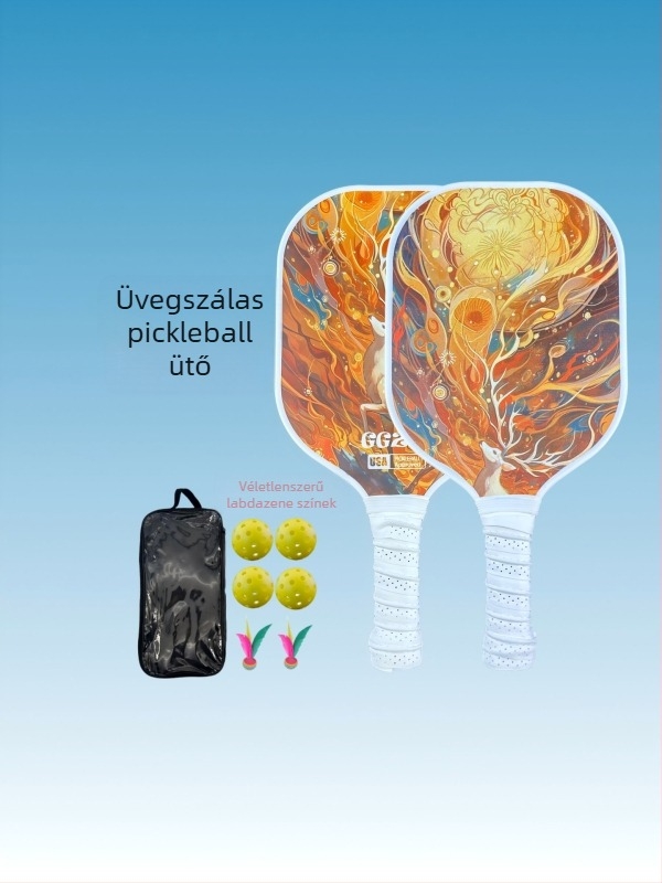 Fiberglass pickleball ütő logónyomás opcióval (Anyag: Fiberglass; Márka: Blue Power; Tömeg: 220 g)