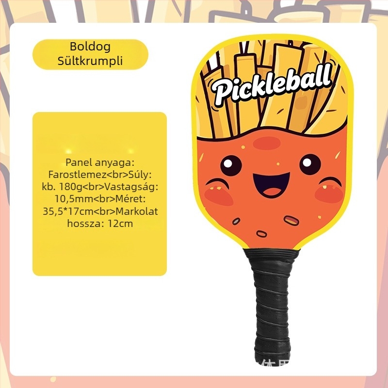 Üvegszálas pickleball ütő gyerekeknek – kezdő