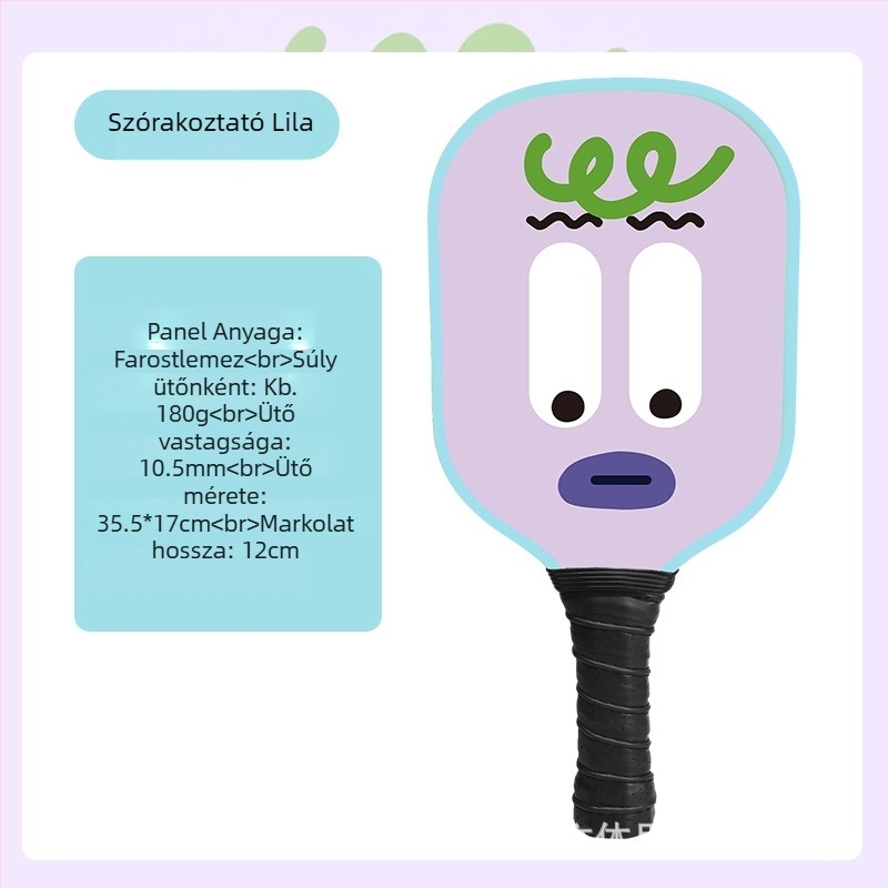 Üvegszálas pickleball ütő gyerekeknek – kezdő