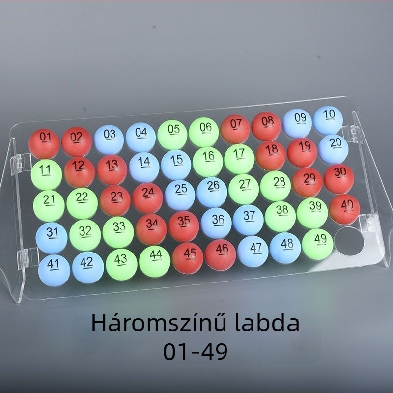 Asztalitenisz labdák készlet – számozott, varrat nélküli — Unique márka, PP anyag