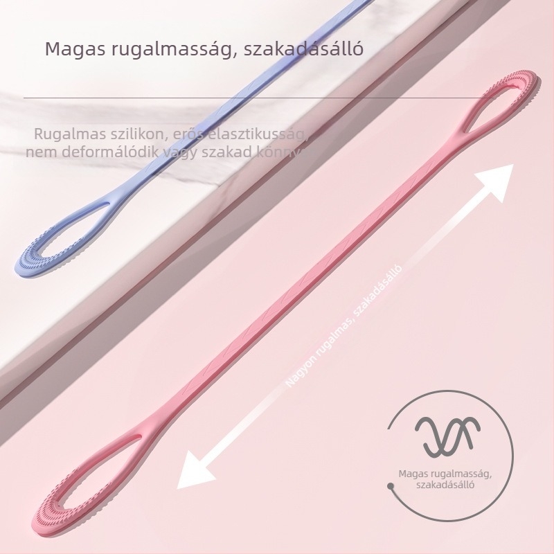 Szilikonból készült feszítő, nyolcas alakú (Figure-8), 165 g, jóga- és fitnesz használatra