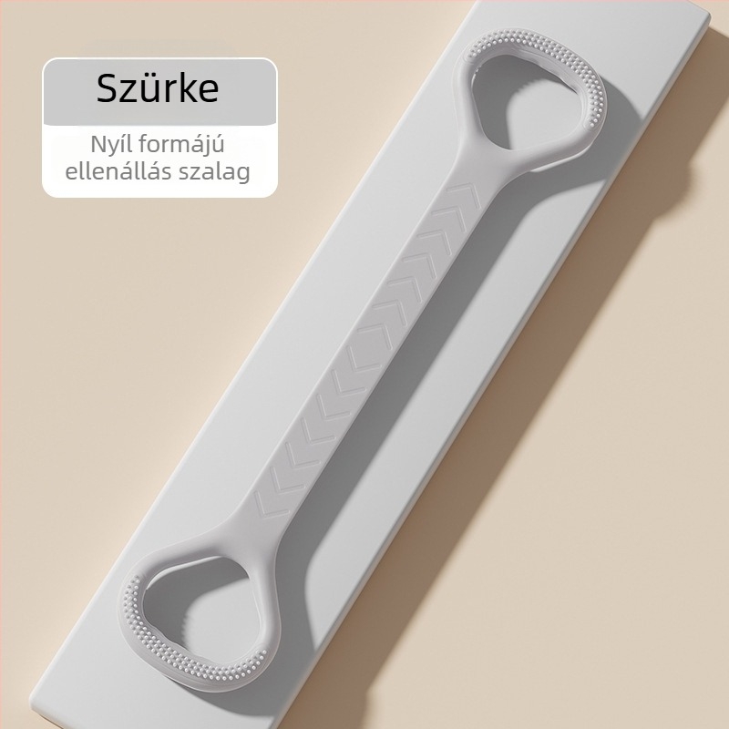 Szilikonból készült feszítő, nyolcas alakú (Figure-8), 165 g, jóga- és fitnesz használatra