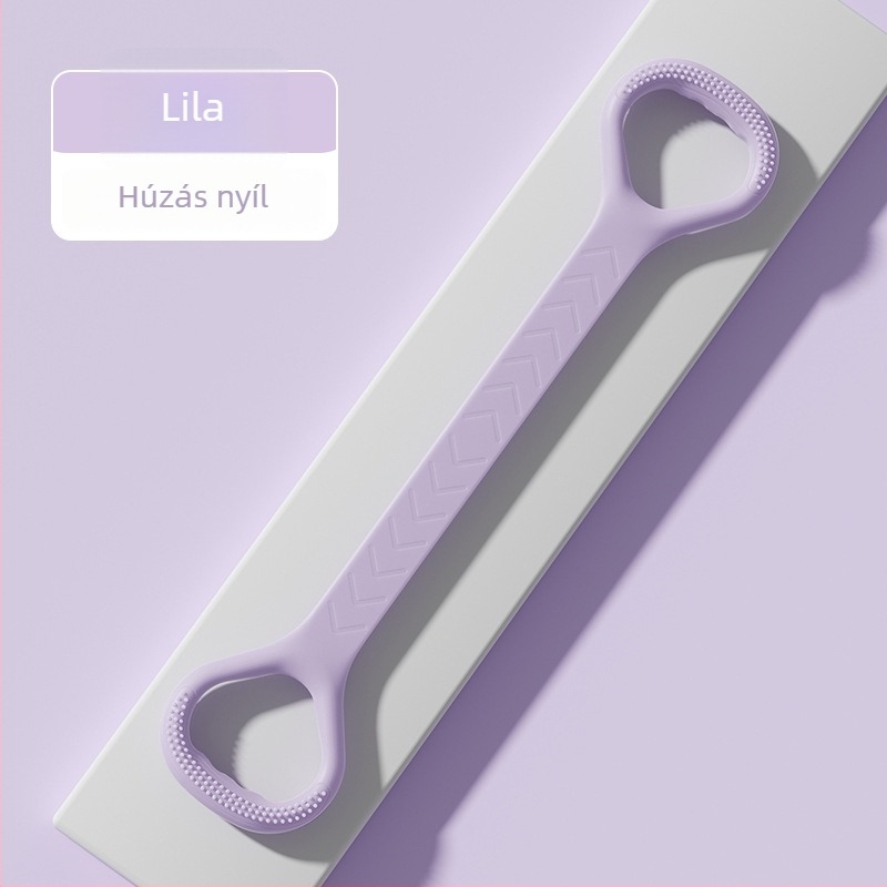 Szilikonból készült feszítő, nyolcas alakú (Figure-8), 165 g, jóga- és fitnesz használatra