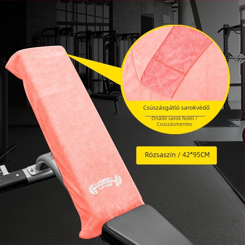 Mikroszálas sporttörölköző fitneszhez – gyorsan száradó, kiváló nedvszívó képesség, 400 g, kevert szál