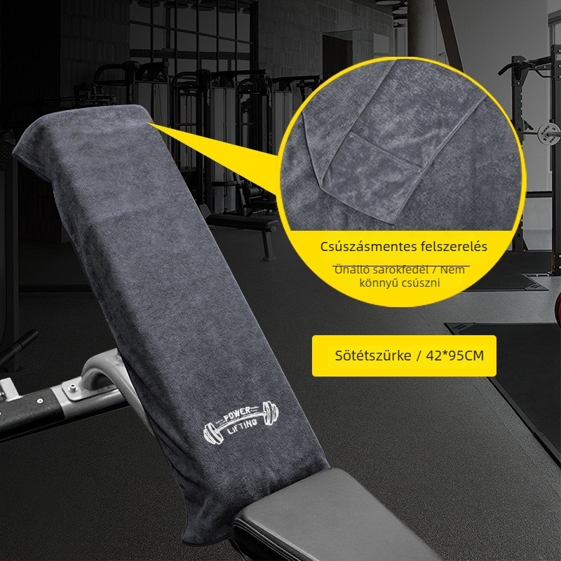 Mikroszálas sporttörölköző fitneszhez – gyorsan száradó, kiváló nedvszívó képesség, 400 g, kevert szál