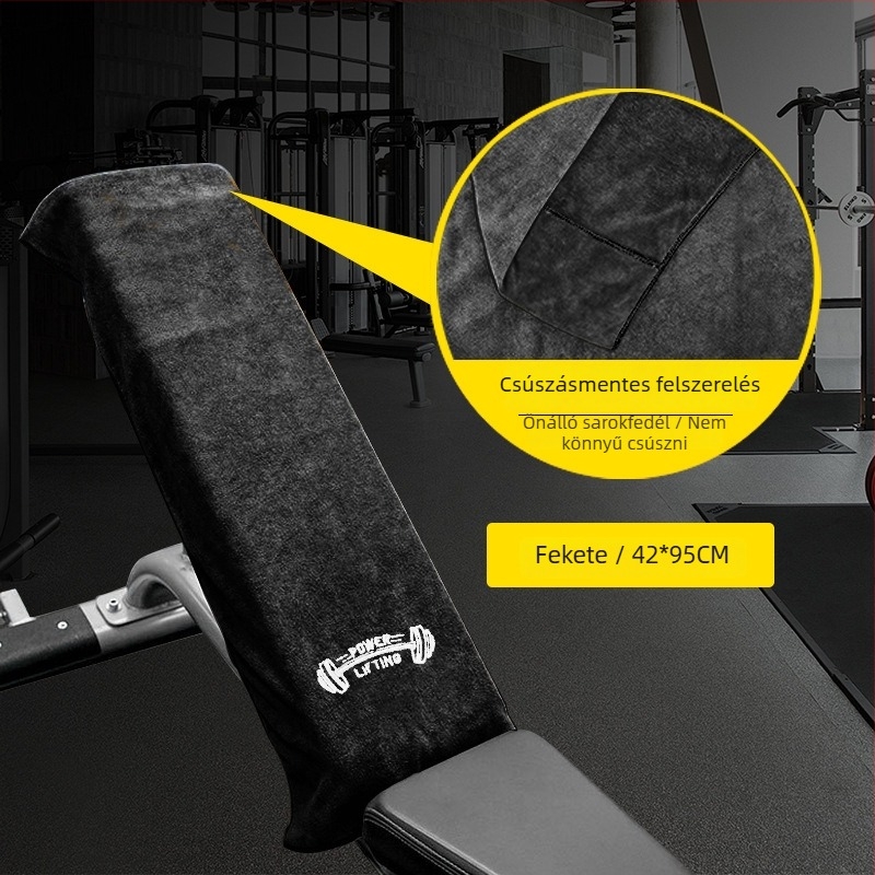 Mikroszálas sporttörölköző fitneszhez – gyorsan száradó, kiváló nedvszívó képesség, 400 g, kevert szál