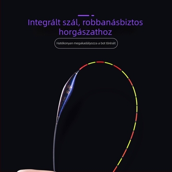 Kárász horgász úszó vastagabb, feltűnő dizájnnal, szélálló és anti-drift, nano úszó, nagy érzékenységű jég-horgászathoz sekély és mély vizeken