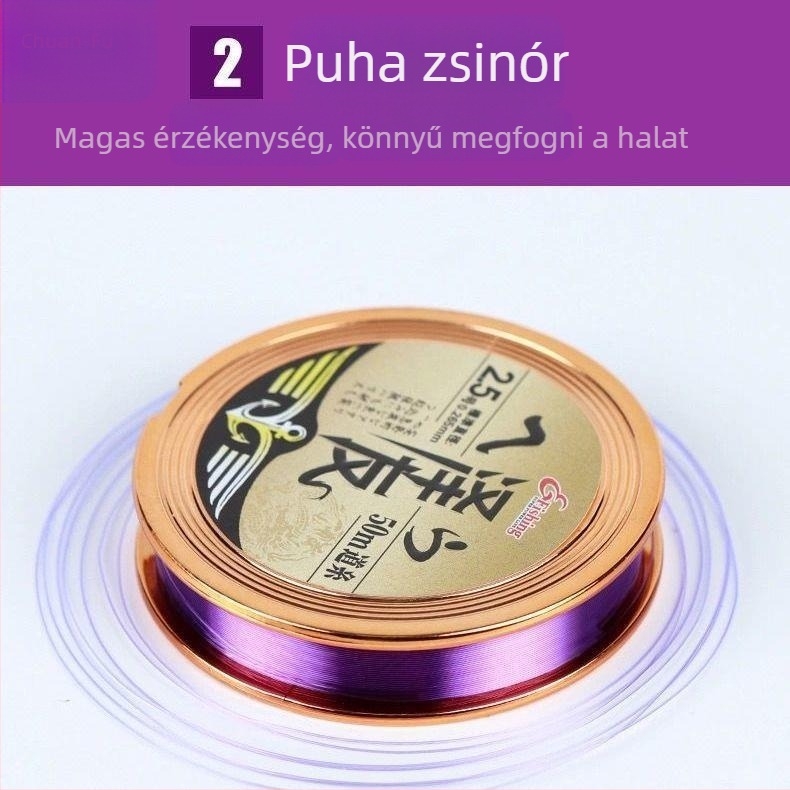TPU anyagú fő damil — Típus: fő damil; Anyag: TPU; Kategória: damil