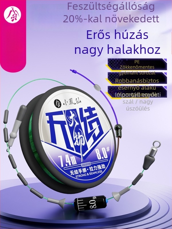 Csomó nélküli nagy damil készlet, PE anyag, hossz SKU szerint, Jianghu-tó