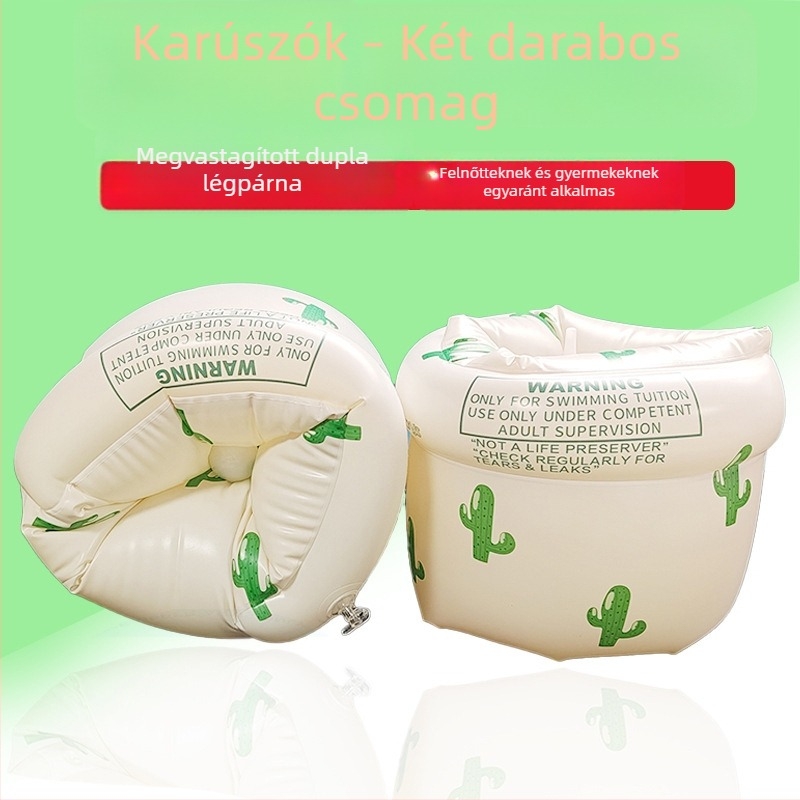 Megvastított felfújható karúszó retro stílusban, dupla légkamrával, biztonságos felnőtteknek