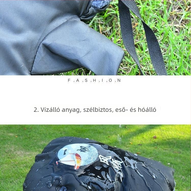 Elektromos motorkerékpár kormányvédő téli fleece-bélésével, vastag meleg PVC-vel vízálló