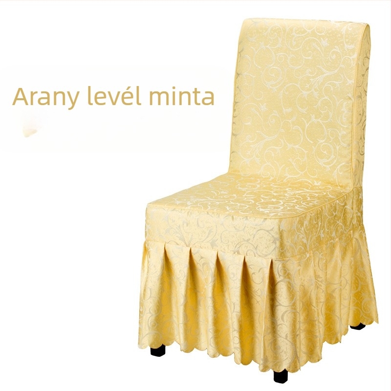 Etterem- és szállodai használatra székfedő, modern és egyszerű stílus, poliészter anyag, szállodai dizájn, New Shangmei márka