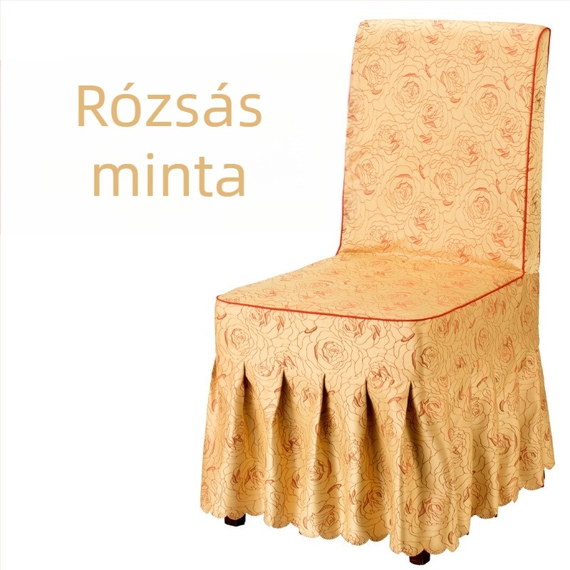 Etterem- és szállodai használatra székfedő, modern és egyszerű stílus, poliészter anyag, szállodai dizájn, New Shangmei márka