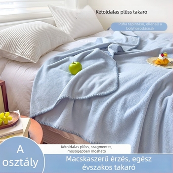 Mesterséges kasmír pléd, törölköző jellegű pléd kanapéra, irodai sál, pihentető pléd kollégiumban
