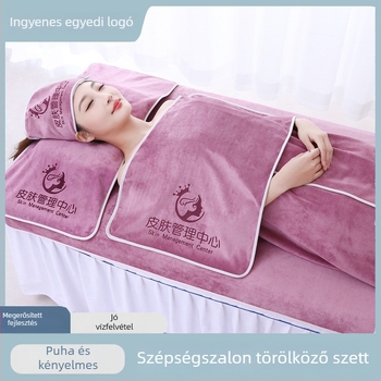 Szépségszalon törölközőkészlet | mikroszálas, finom szálak; bolyhosodásmentes; súly 301-350 g; NET verzió